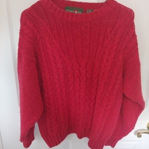 Vintage Outback red sweater.
